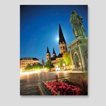 Münsterplatz Bonn, Nachtaufnahme