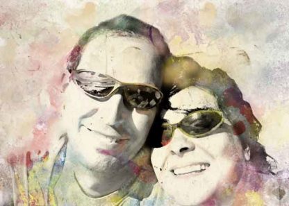 Ihr Foto im Aquarell-Stil – Bild 2