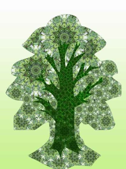 Mandala-Baum, grün – Bild 4