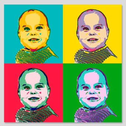 Ihr Foto im Warhol-Stil