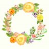 "Für Dich" Aquarellblumen zum direkten Download in DIN A4 – Bild 3
