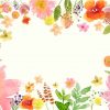 "Dankeschön" Aquarellblumen zum direkten Download in DIN A4 – Bild 3