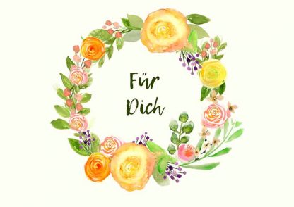 POSTKARTEN-SET 3 "Aquarell-Grüße" 9 Stück – Bild 7