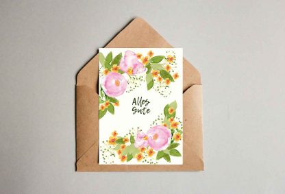 POSTKARTEN-SET 3 "Aquarell-Grüße" 9 Stück – Bild 12