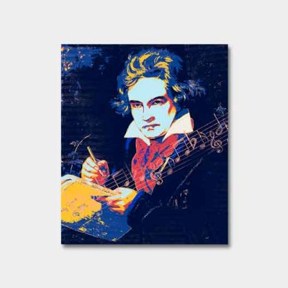 Beethoven - Postkarte "Warhol-Style" – Bild 2