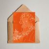 Beethoven - Postkarte "Strichzeichung"