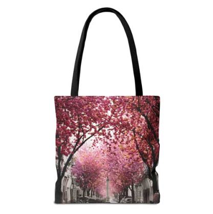 Tote Bag - Kirschblütenstrasse Bonn - Beidseitig bedruckte Umhängetasche – Bild 2