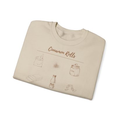Cinnamon Rolls - Design - classic Unisex Crewneck Sweatshirt - Gildan 18000 - fine line asthetic graphic - for baking lover – Bild 7