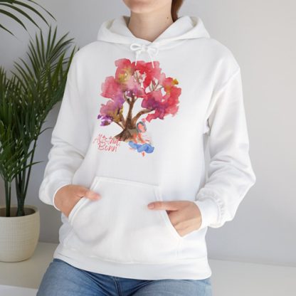 Altstadt Bonn Aquarell Regenbogen Baum Hoodie Unisex Sweatshirt for Comfortable Sweatshirt Gildan 18500 – Bild 2