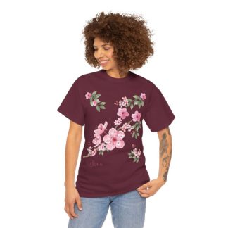 Bonner Kirschblüten Aquarellmalerei | T-shirt | Gildan 5000 |